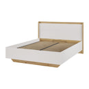 Bravente Bed Frame with Lift-Up Base and White LED Lighting (BVEL1166B)