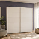 Bravente 221cm Two-Door Wardrobe (BVES92511)