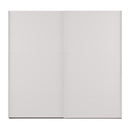 Bravente 221cm Two-Door Wardrobe (BVES92511)