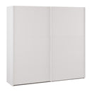 Bravente 221cm Two-Door Wardrobe (BVES92511)