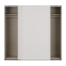 Bravente 221cm Two-Door Wardrobe (BVES92511)