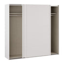 Bravente 221cm Two-Door Wardrobe (BVES92511)