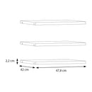 Sophistispace Set of Three 48cm Internal Shelves (DMRD12)
