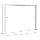 Surround Frame for Compatible 270cm Wardrobe (LUXZ01)