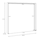 Surround Frame for Compatible 220cm Wardrobe (LUXZ02)
