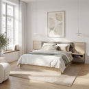 Caldicot 140cm Lift-Up Storage Bed with LED Lighting (CMLL3141B)