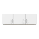 Econobox 2 White Three-Door Wardrobe Top Unit (ECBN031)