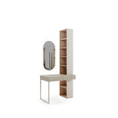 Charlie CH-22 Desk With Bookcase & Mirror 100cm