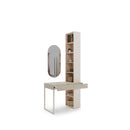 Charlie CH-22 Desk With Bookcase & Mirror 100cm