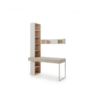 Charlie CH-28 Desk With Bookcase And Shelf Left Side