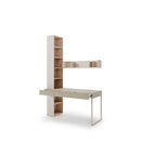 Charlie CH-28 Desk With Bookcase And Shelf Left Side