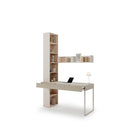 Charlie CH-28 Desk With Bookcase And Shelf Left Side