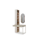 Charlie CH-32 Desk With Bookcase And Mirror Left Side