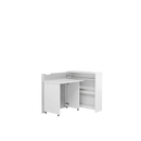 Work Concept Slim Convertible Hidden Desk 90cm [White] - Interior Layout 3