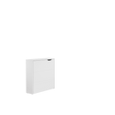 Work Concept Slim Convertible Hidden Desk 90cm [White] - White Background 2