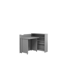 Work Concept Slim Convertible Hidden Desk 90cm [Grey] - Interior Layout