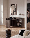 Work Concept Convertible Hidden Desk With Storage