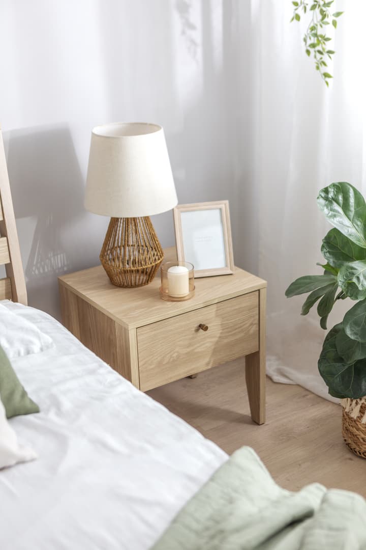 Cozy Bedside Table 45cm