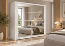 Dakota Mirrored Sliding Door Wardrobe 203cm (DAKOTA-203)
