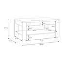 Duraoak 100cm Coffee Table (BRCT501)