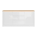 Duraoak 182cm Two-Door Sideboard with LED Lighting (DUKK232B)