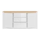 Duraoak 182cm Two-Door Sideboard with LED Lighting (DUKK232B)