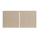 Duraoak 182cm Two-Door Sideboard with LED Lighting (DUKK232B)