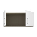 Econobox 2 White Two-Door Wardrobe Top Unit (ECBN021)