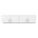 Econobox 2 White Four-Door Wardrobe Top Unit (ECBN041)