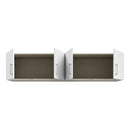 Econobox 2 White Four-Door Wardrobe Top Unit (ECBN041)