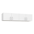 Econobox 2 White Four-Door Wardrobe Top Unit (ECBN041)
