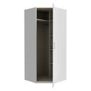 Econobox 2 White Corner Wardrobe (ECBS911)