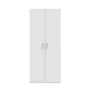 Econobox 2 89cm Two-Door Wardrobe in White (ECBS921)