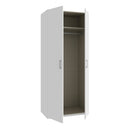 Econobox 2 89cm Two-Door Wardrobe in White (ECBS921)
