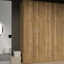 Econobox 2 89cm Two-Door Wardrobe in White (ECBS921)