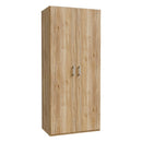 Econobox 2 89cm Two-Door Wardrobe in White (ECBS921)