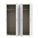 Econobox 2 178cm Four-Door Wardrobe (ECBS945)