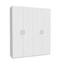 Econobox 2 178cm Four-Door Wardrobe (ECBS945)