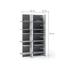FITT FL-01L bookcase with LED lighting