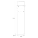 Baccio 45cm Wall Coat Panel (BCCD701)