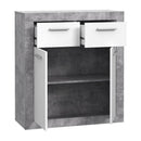 Baccio 84cm 2 Door 2 Drawer Sideboard (BCCK221)