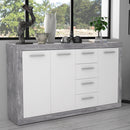 Baccio 118cm 3 Door 3 Drawer Sideboard (BCCK231)