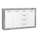 Baccio 118cm 3 Door 3 Drawer Sideboard (BCCK231)