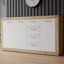 Baccio 118cm 3 Door 3 Drawer Sideboard (BCCK231)