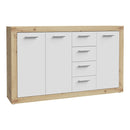 Baccio 118cm 3 Door 3 Drawer Sideboard (BCCK231)