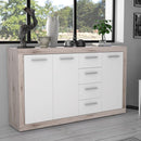 Baccio 118cm 3 Door 3 Drawer Sideboard (BCCK231)