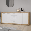 Baccio 198cm 4 Door 4 Drawer Sideboard (BCCK251)