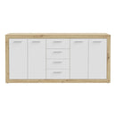 Baccio 198cm 4 Door 4 Drawer Sideboard (BCCK251)