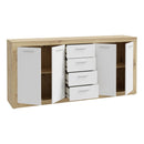 Baccio 198cm 4 Door 4 Drawer Sideboard (BCCK251)