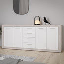 Baccio 198cm 4 Door 4 Drawer Sideboard (BCCK251)
